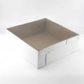 Коробка для венка средняя с прозрачной крышкой